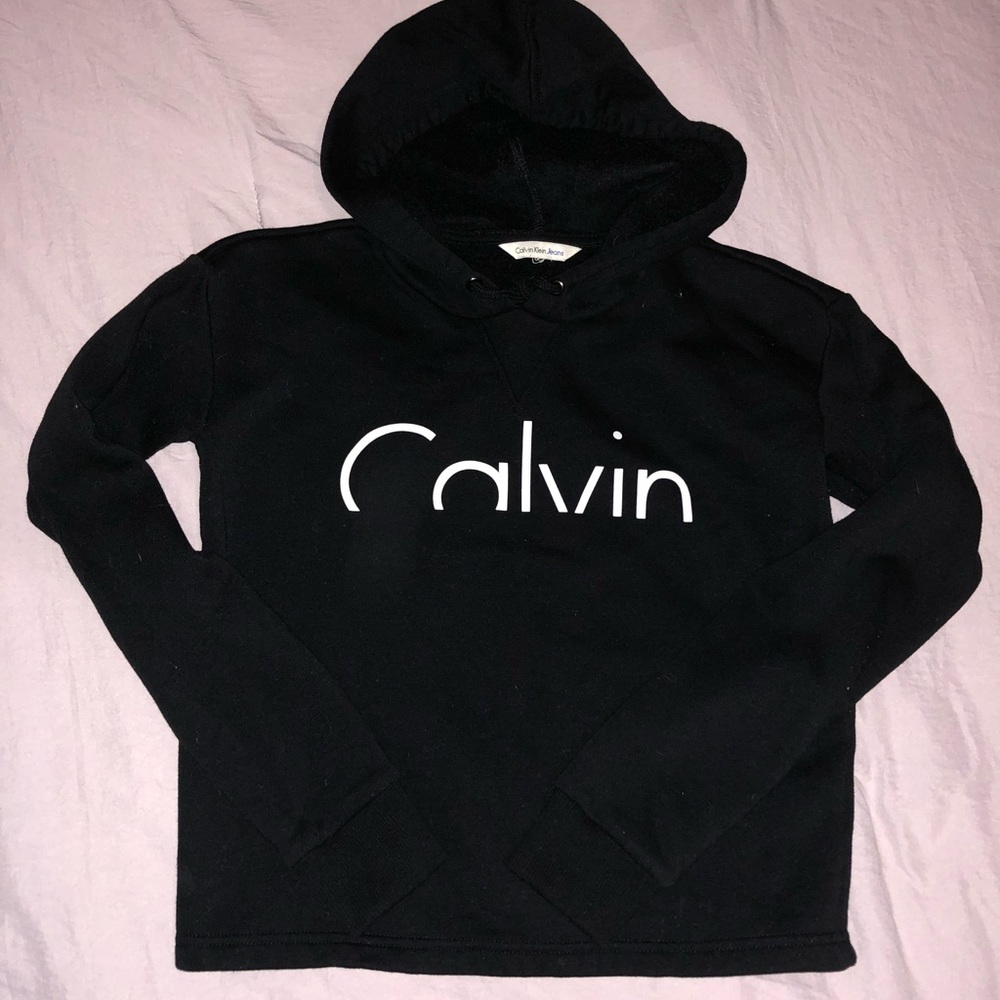 ✨Calvin Klein crop hoodie✨